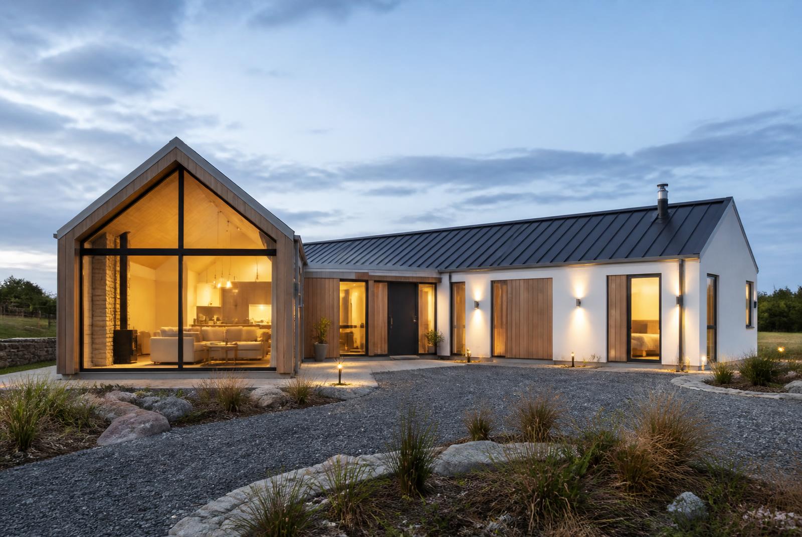 The Evie — 2 bedroom block-built home exterior